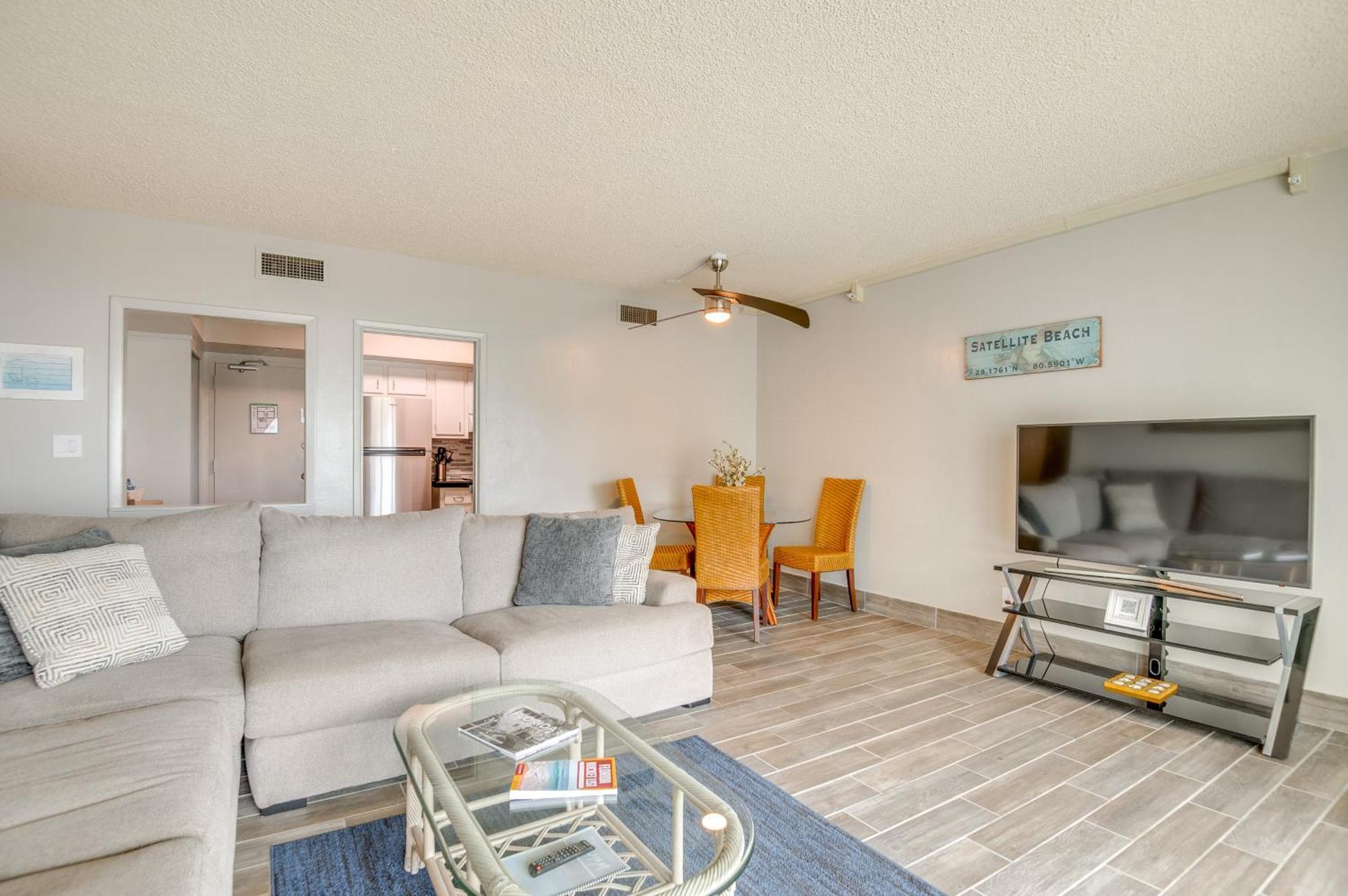 Walk To Shore Satellite Beach Condo With Ocean View Extérieur photo