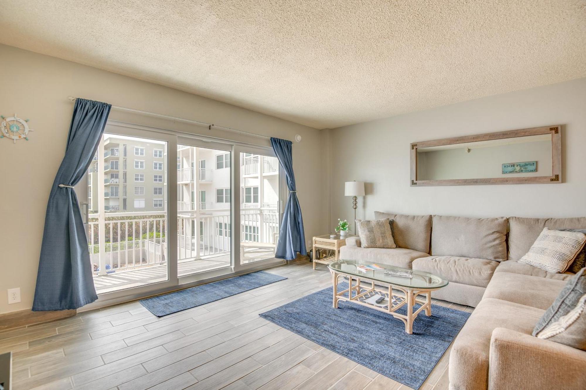 Walk To Shore Satellite Beach Condo With Ocean View Extérieur photo